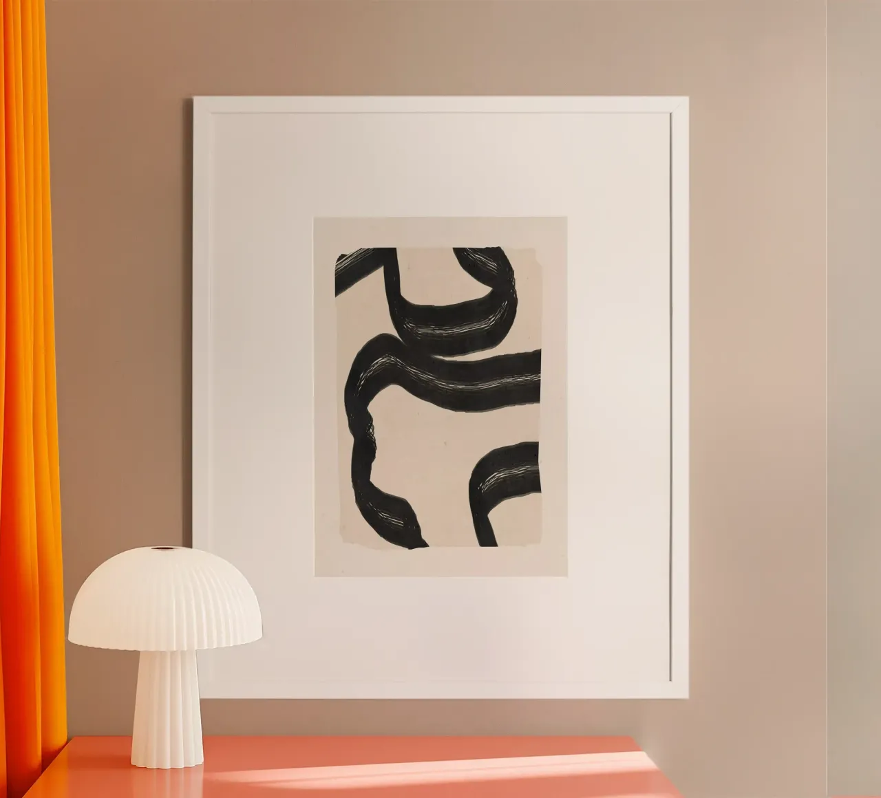 Minimal Abstract Art 15 hahnemühle by ThingDesign