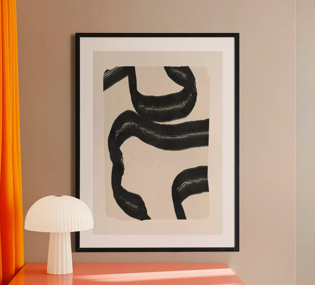 Minimal Abstract Art 15 hahnemühle by ThingDesign