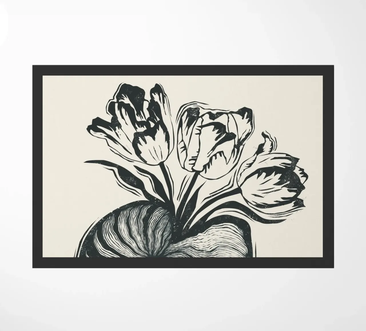 Nautilus & Tulips zerbino da Indigo Rain