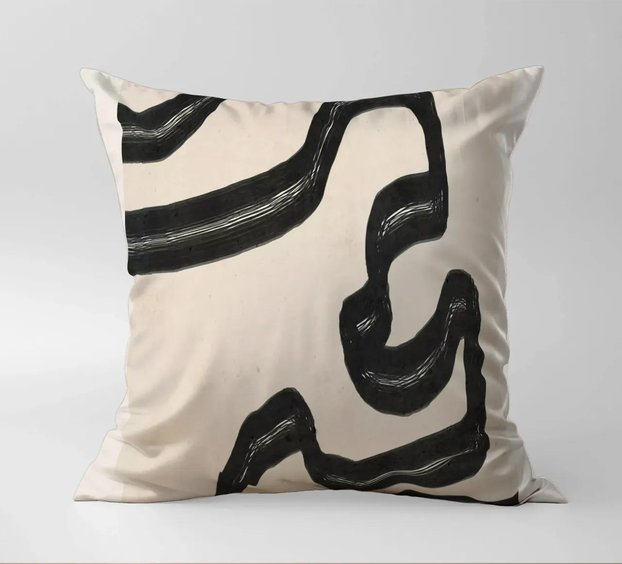 Minimal Abstract Art 16 decorative cushion by ThingDesign