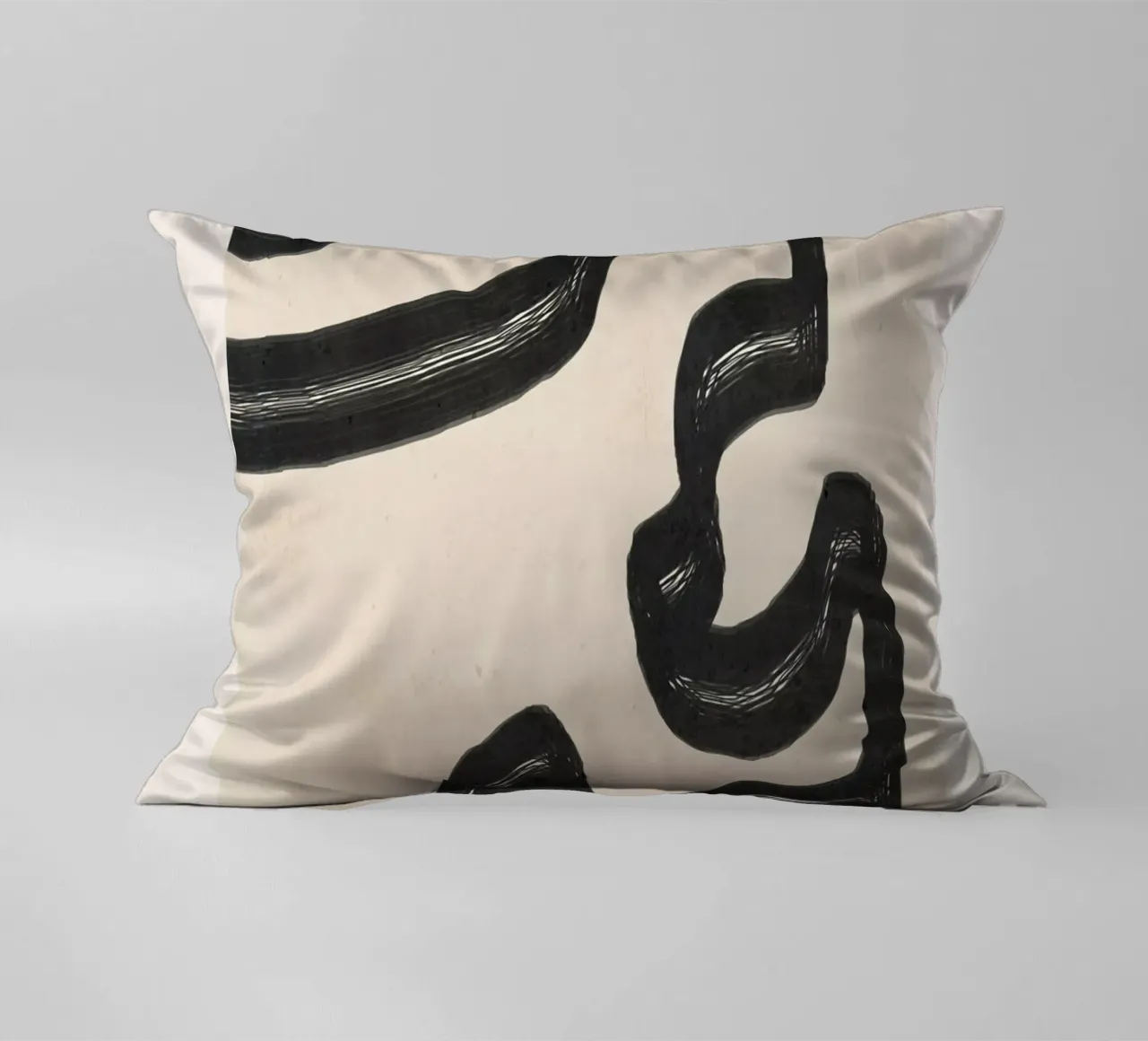Minimal Abstract Art 16 decorative cushion by ThingDesign