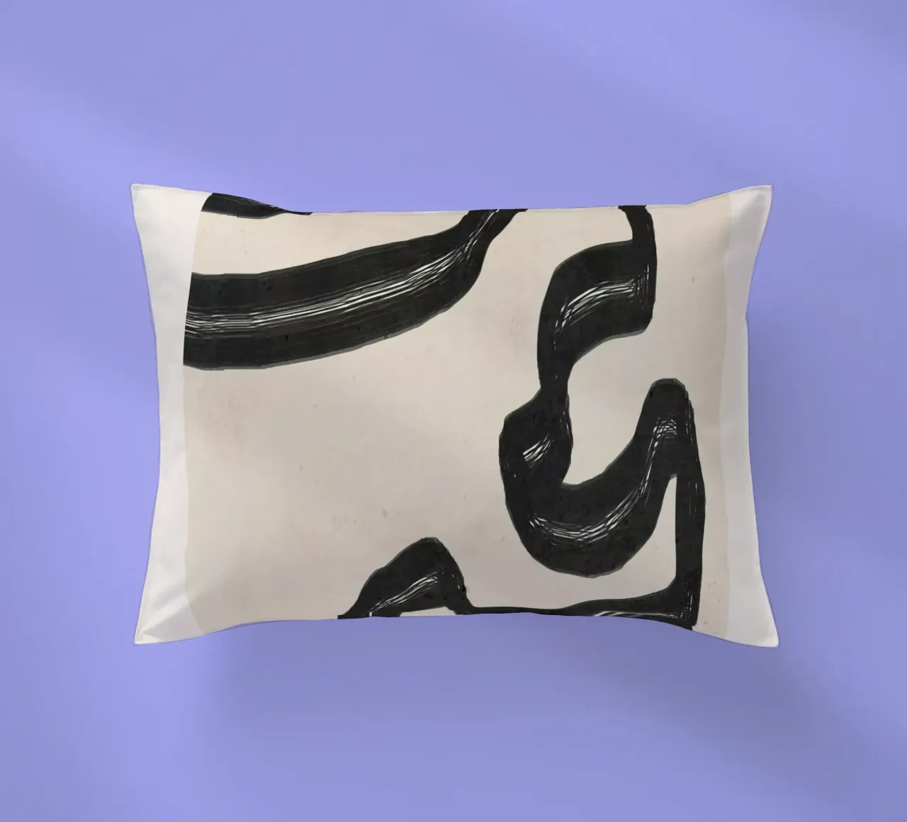 Minimal Abstract Art 16 decorative cushion by ThingDesign