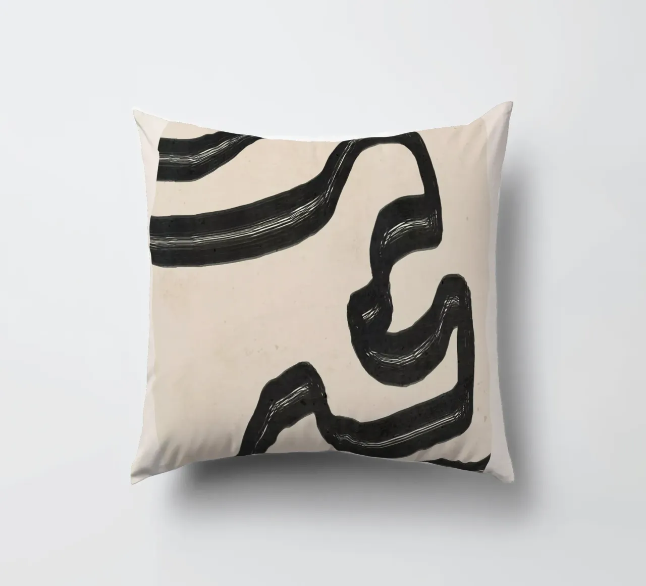 Minimal Abstract Art 16 decorative cushion by ThingDesign