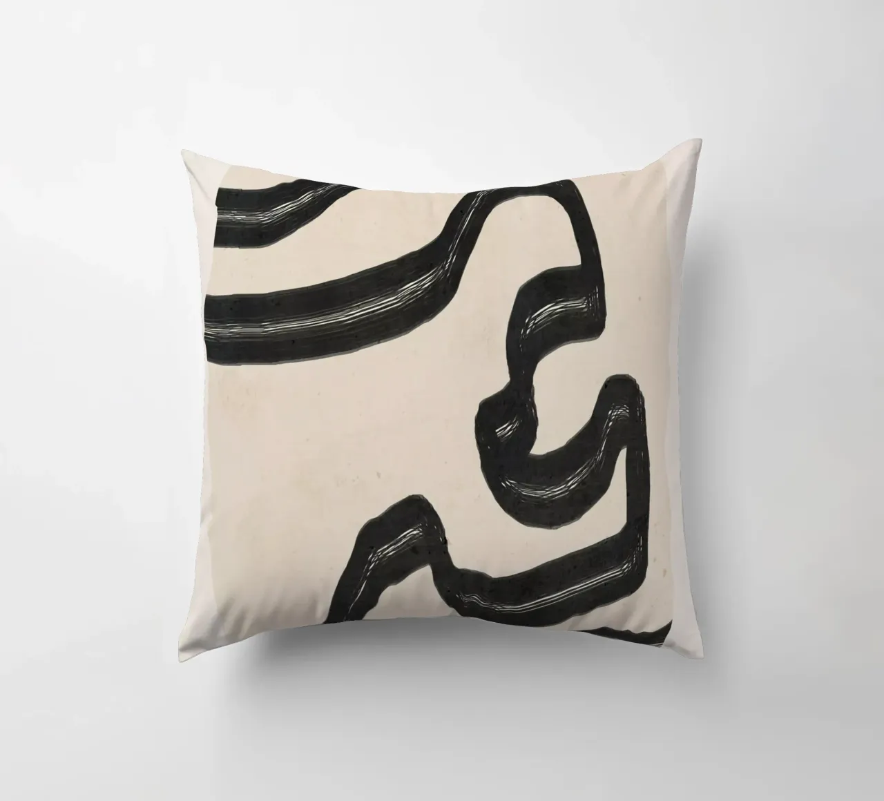 Minimal Abstract Art 16 decorative cushion by ThingDesign