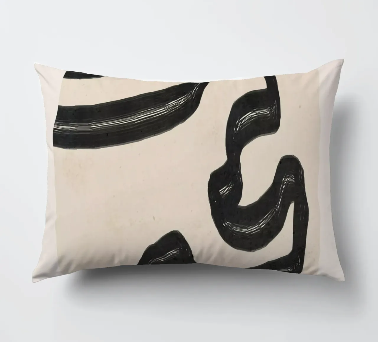 Minimal Abstract Art 16 decorative cushion by ThingDesign