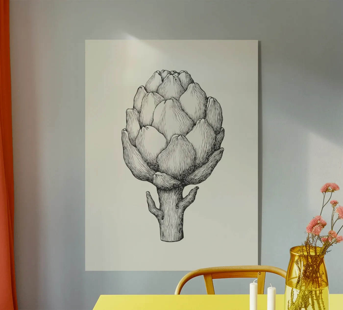 Artichoke 2 plexiglass da Indigo Rain