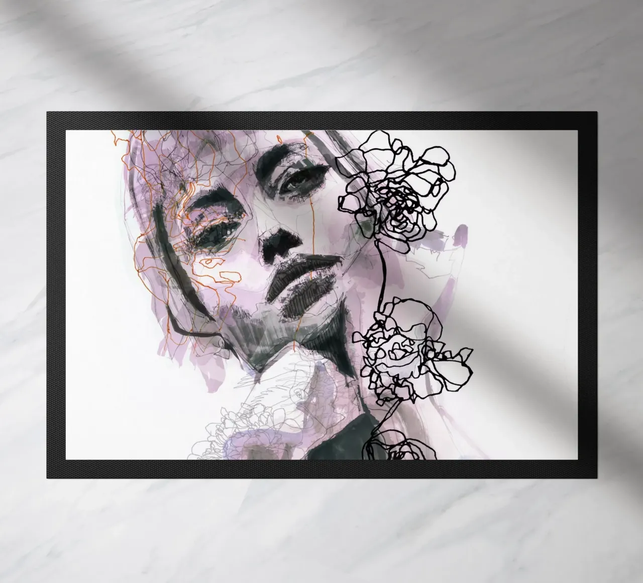 lips doormat by Giulio Iurissevich