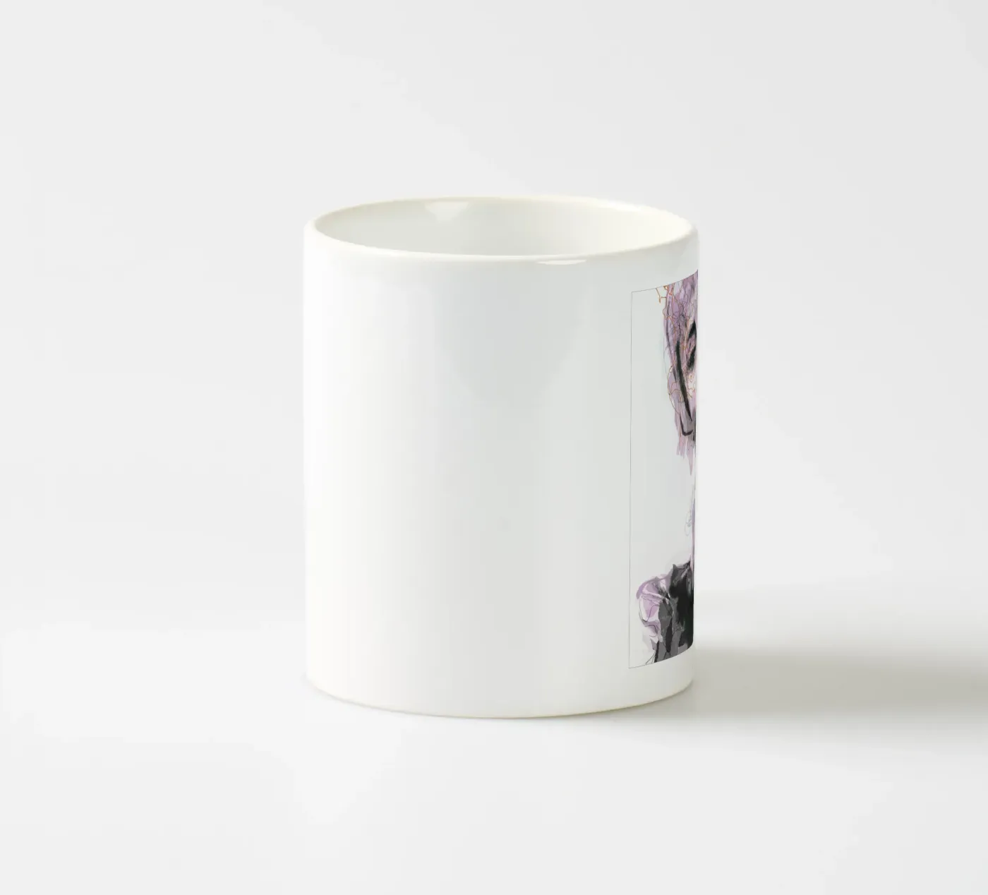 lips ceramic mug by Giulio Iurissevich