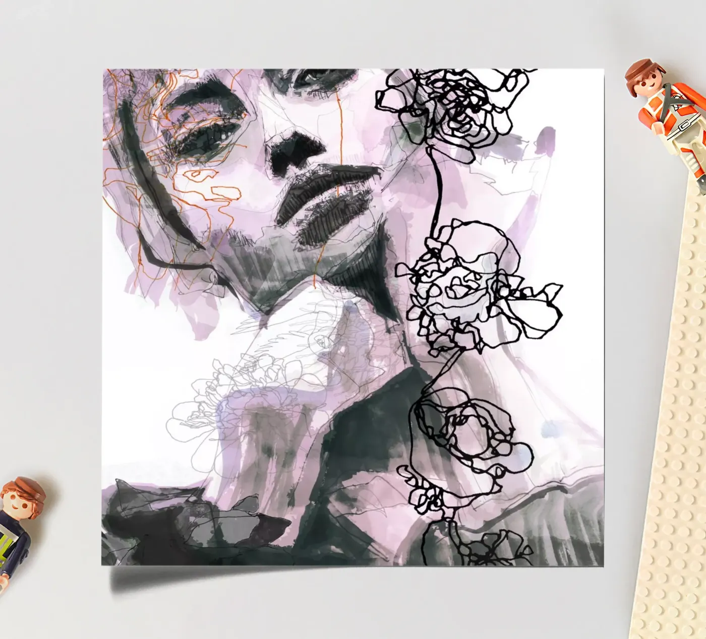 lips sticker sheet by Giulio Iurissevich