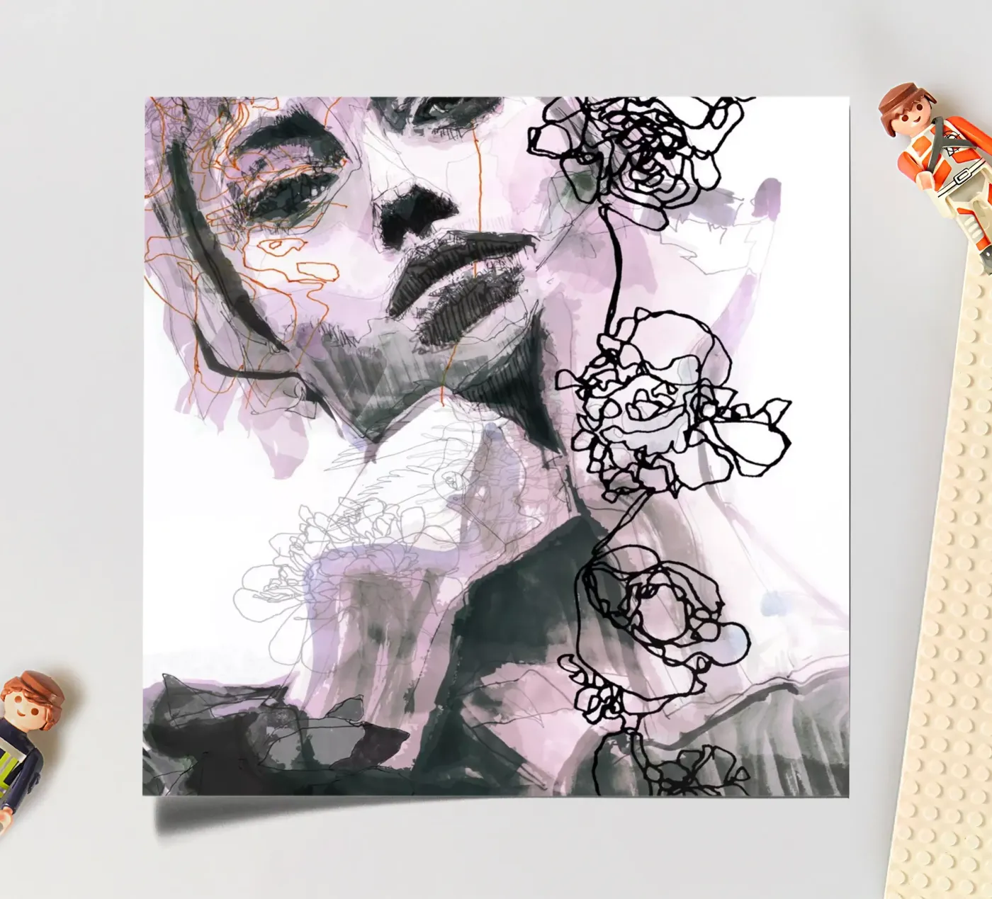 lips sticker sheet by Giulio Iurissevich