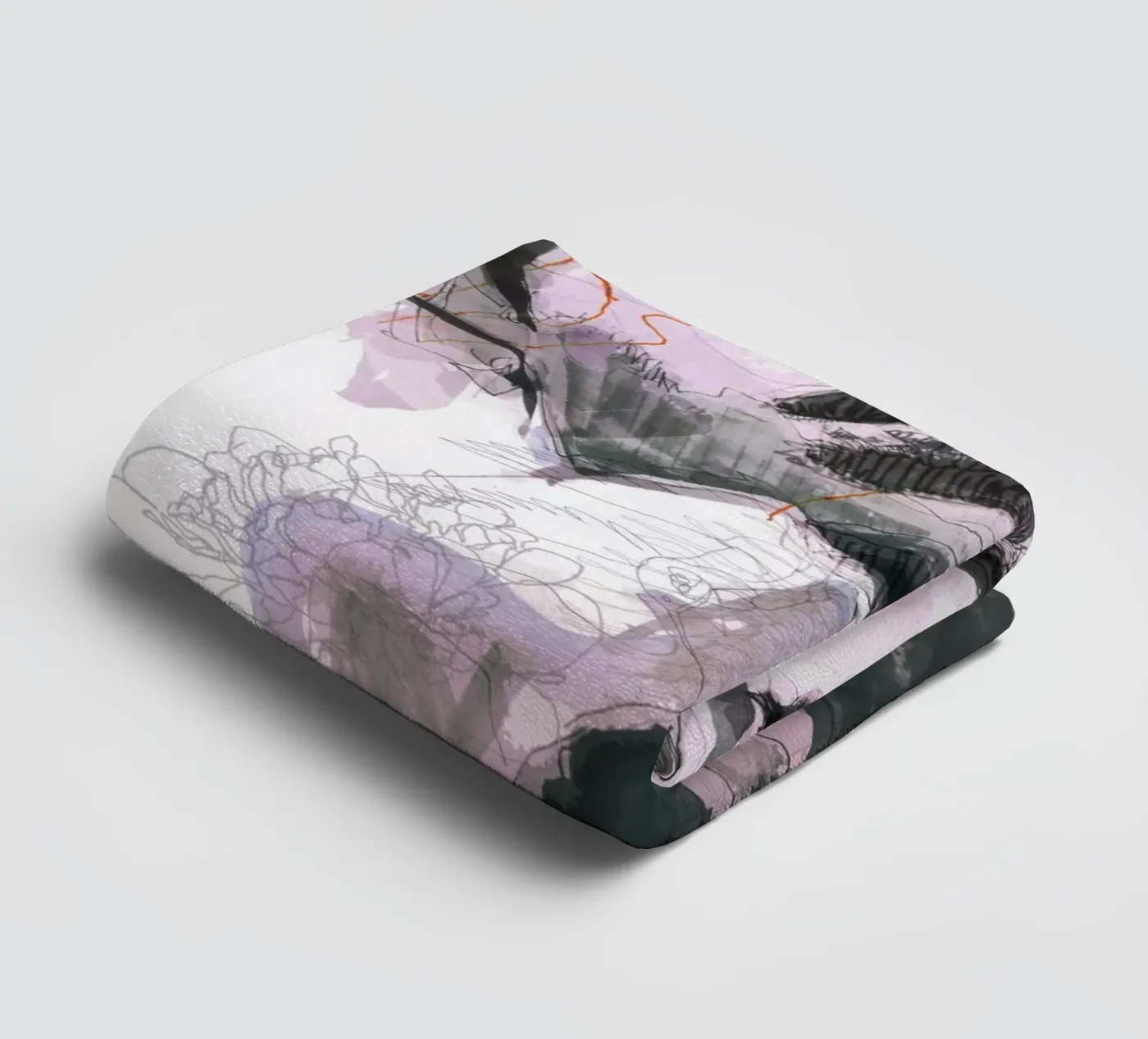 lips towel by Giulio Iurissevich