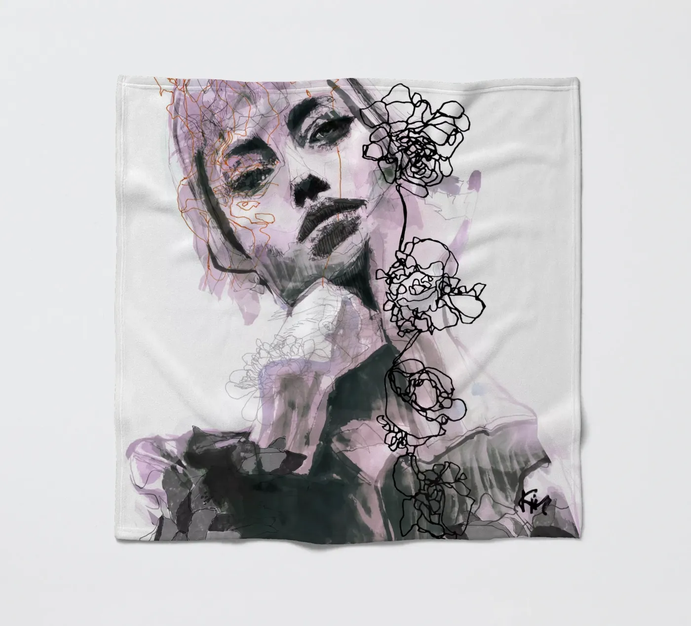 labbra coperta in pile da Giulio Iurissevich