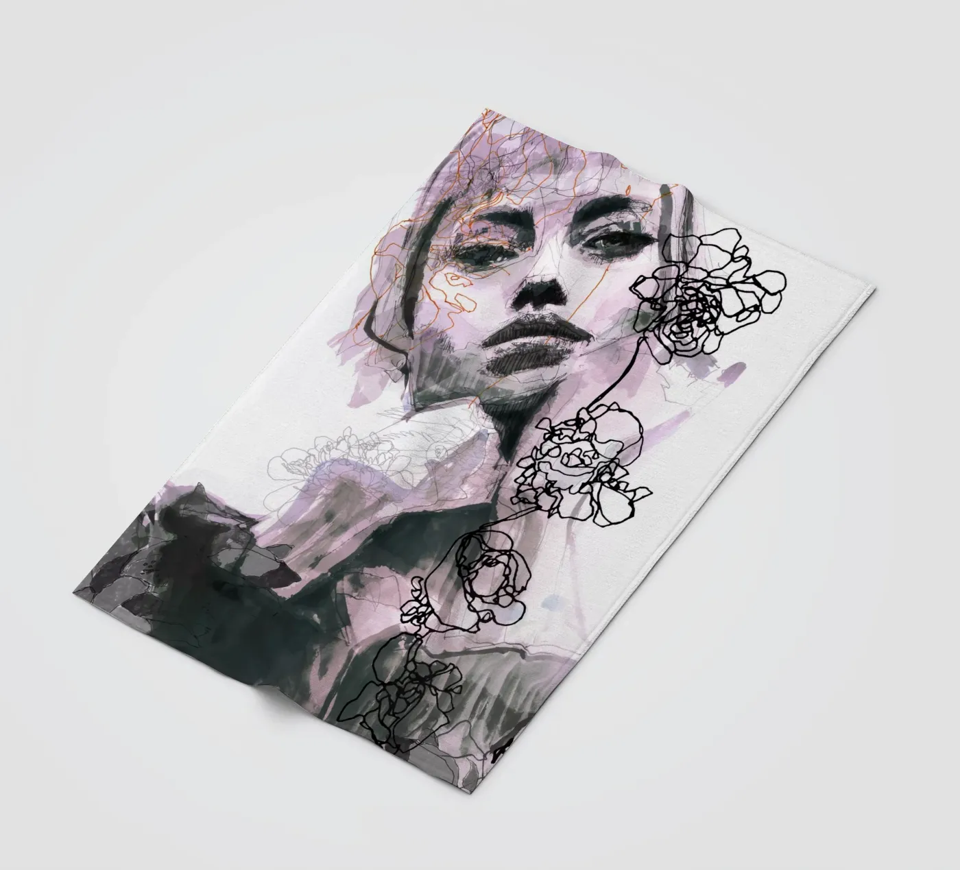 labbra coperta in pile da Giulio Iurissevich