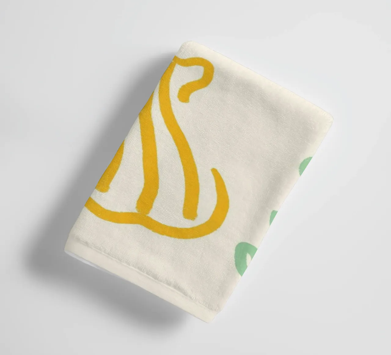 Seashell, Minimalist Coastal Art, Retro Print towel by dawnthesea