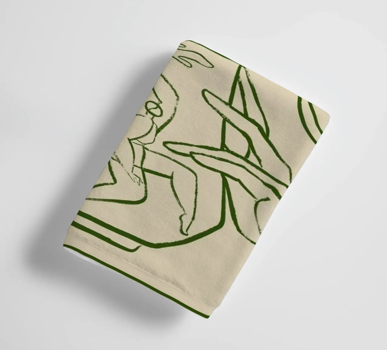 Vessel Collection, New Beginnings Line Art asciugamano da bagno da Arty Guava
