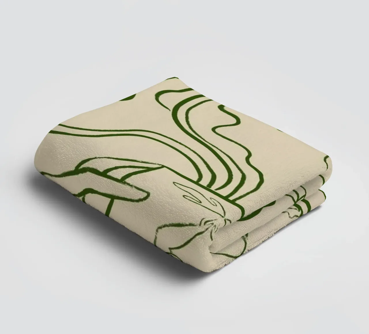 Vessel Collection, New Beginnings Line Art asciugamano da bagno da Arty Guava