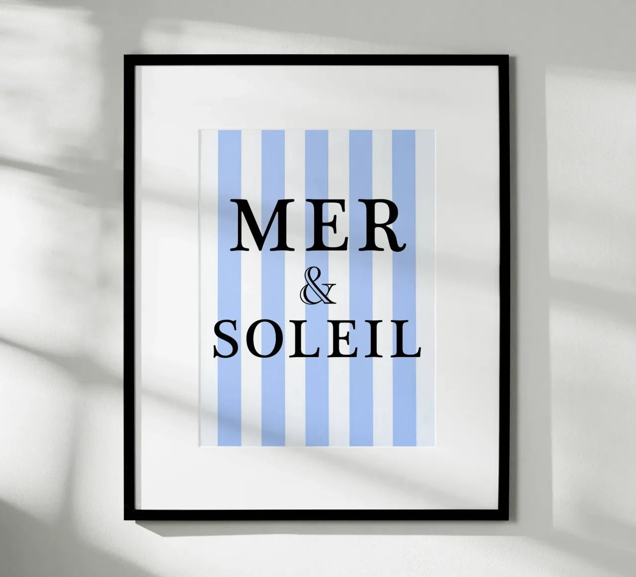 Il sole e il rumore del mare poster da Carinaprint