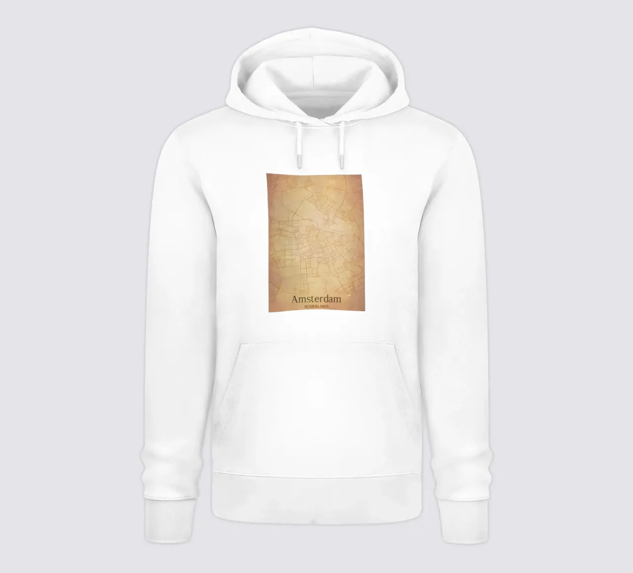Amsterdam NETHERLANDS felpa con cappuccio da WorldPrint