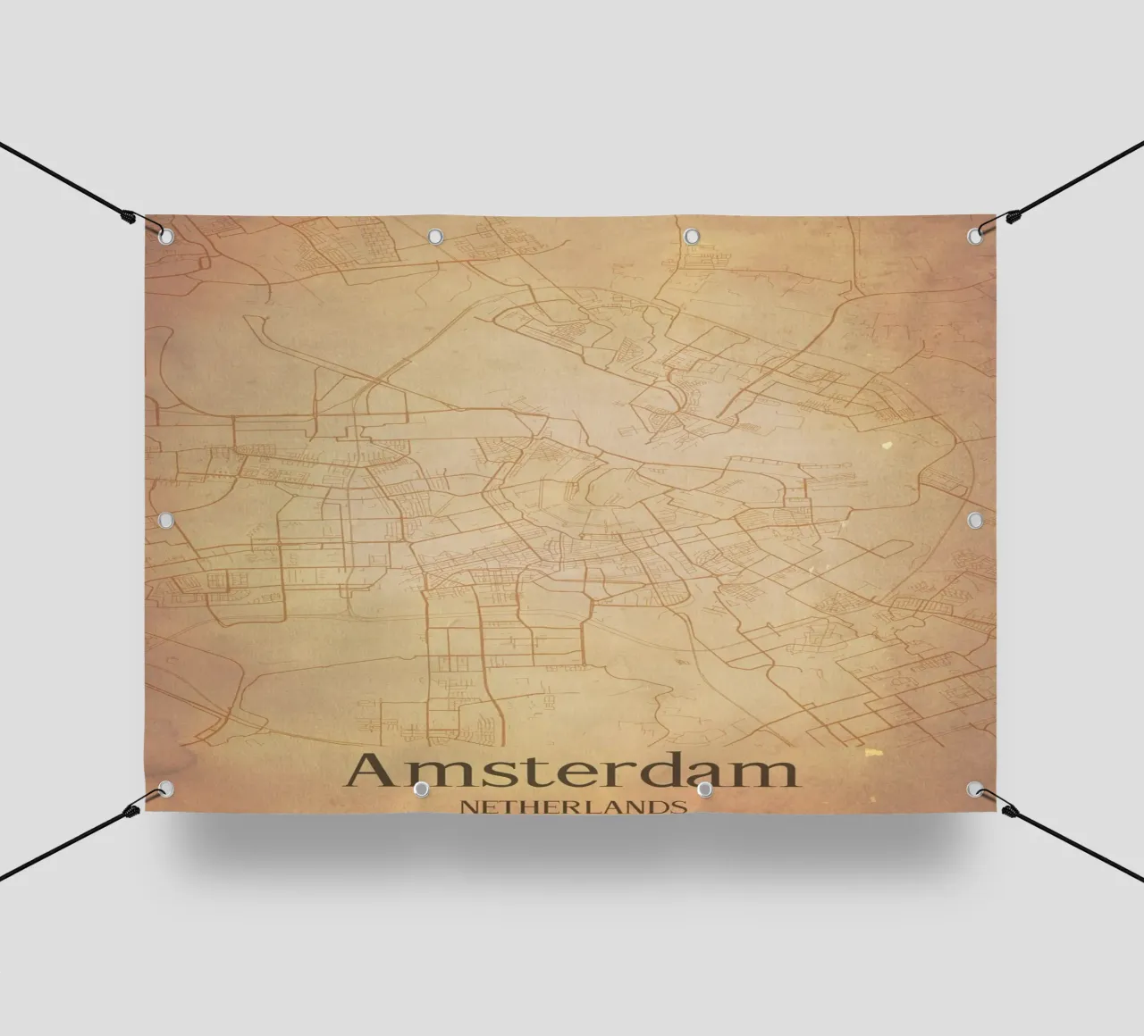 Amsterdam NETHERLANDS telo in pvc da WorldPrint