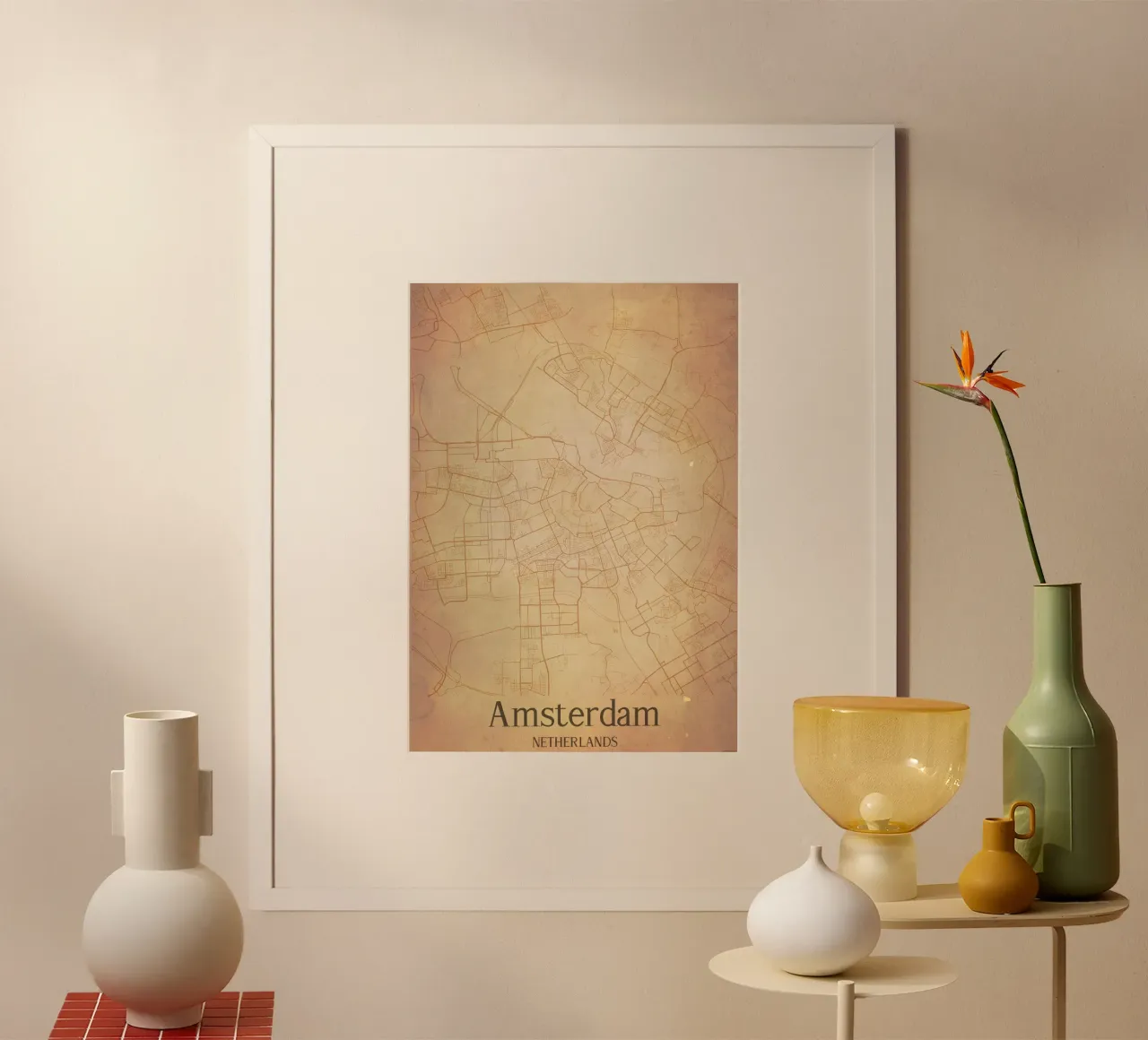 Amsterdam NETHERLANDS poster da WorldPrint
