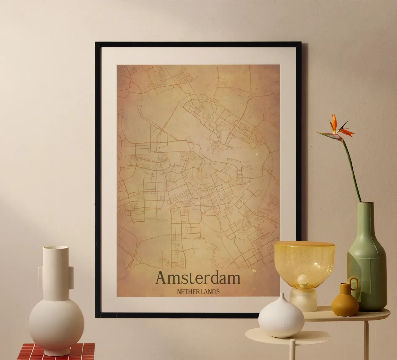 Amsterdam NETHERLANDS poster da WorldPrint