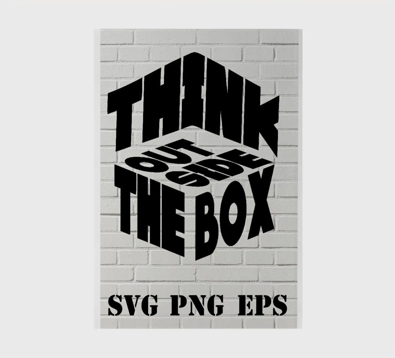 think the box notebook by art quots shop