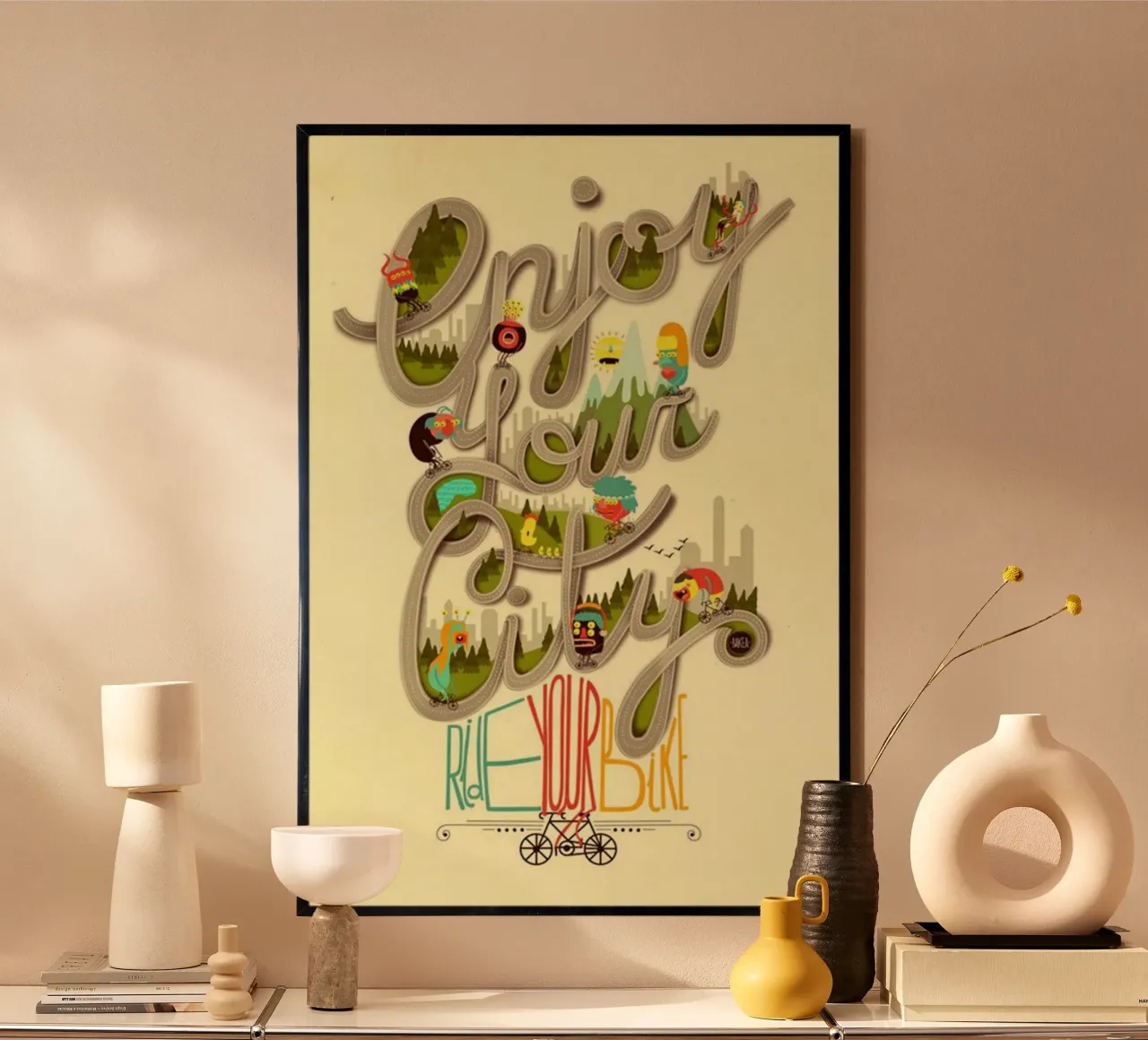 godetevi la vostra città poster da art quots shop
