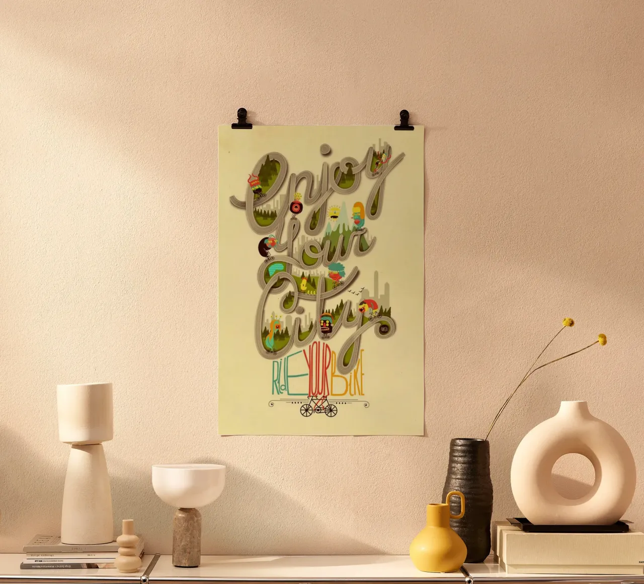 godetevi la vostra città poster da art quots shop