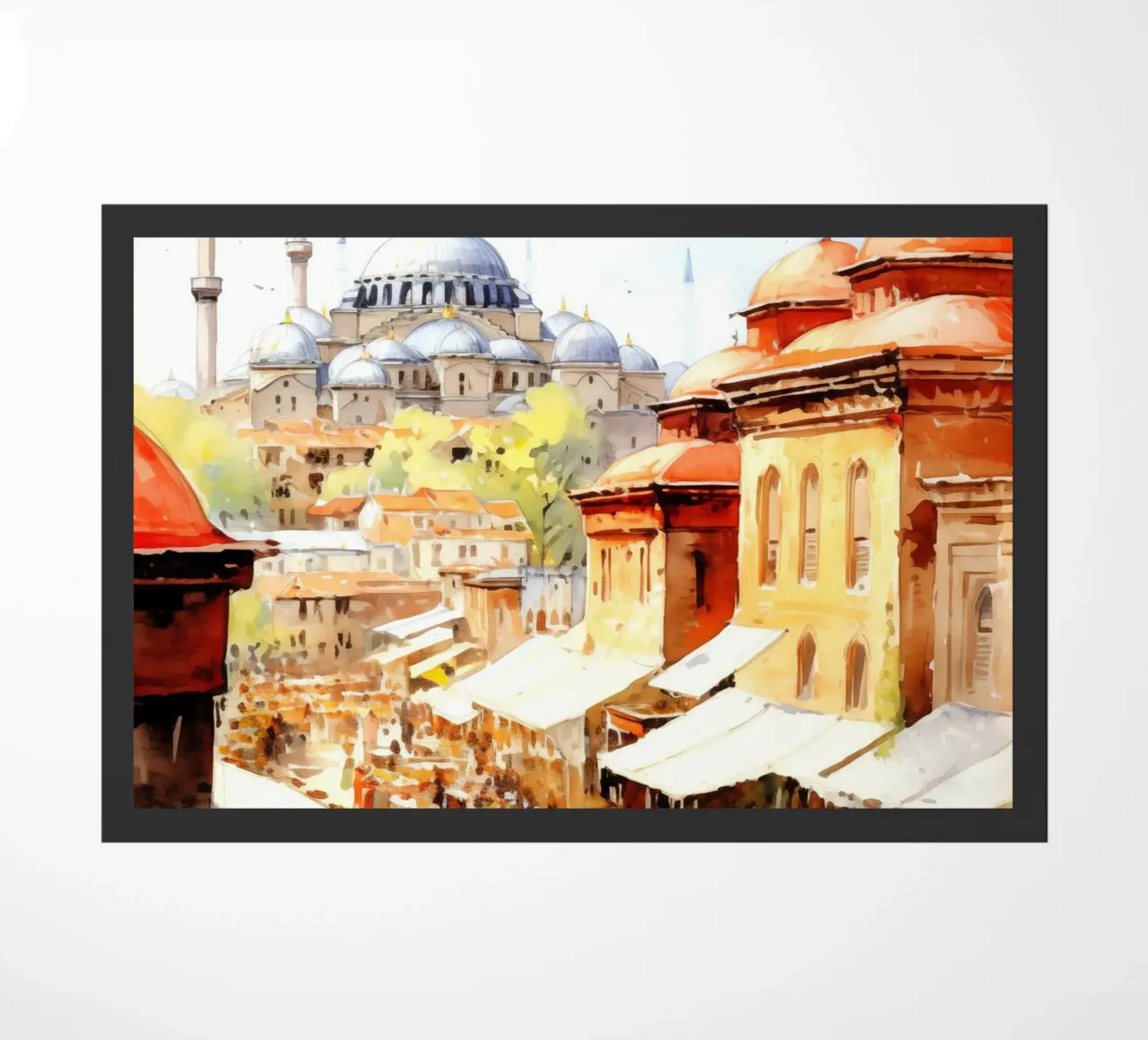 Istanbul Turchia zerbino da Cyberpunk Canvas