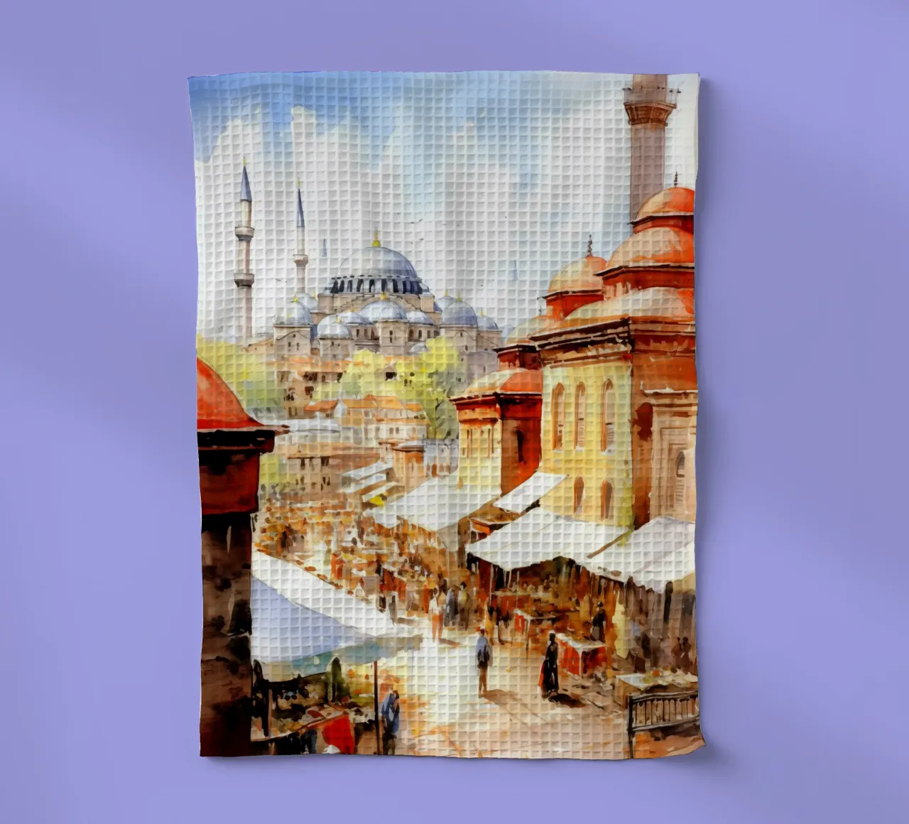 Istanbul Turchia canovaccio da cucina da Cyberpunk Canvas