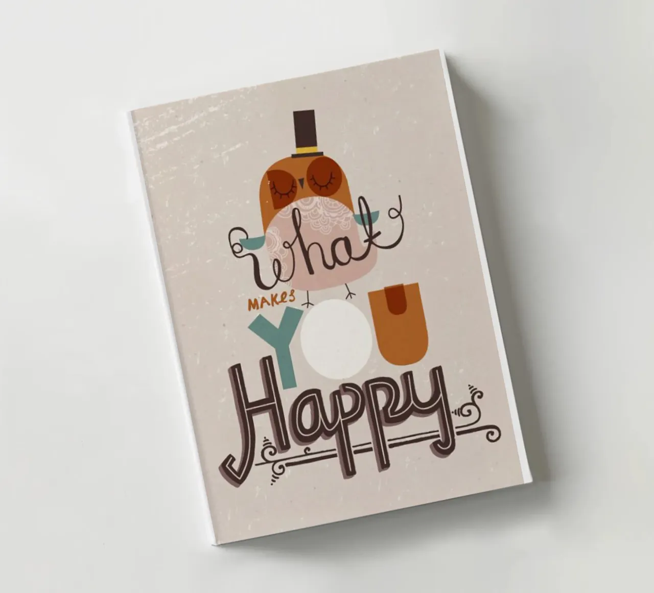 cosa ti rende felice diario da art quots shop