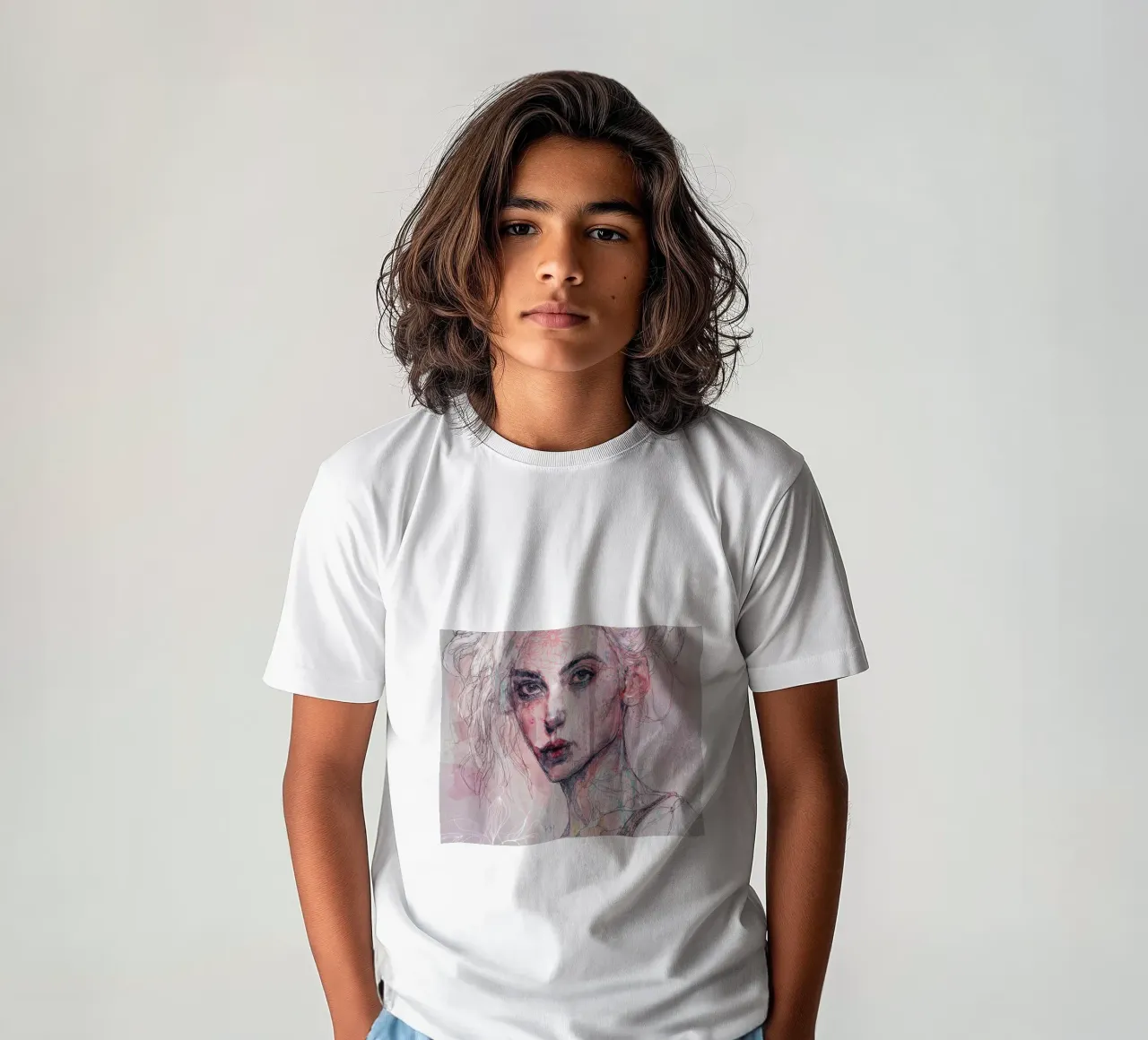 sì t-shirt bambini da Giulio Iurissevich