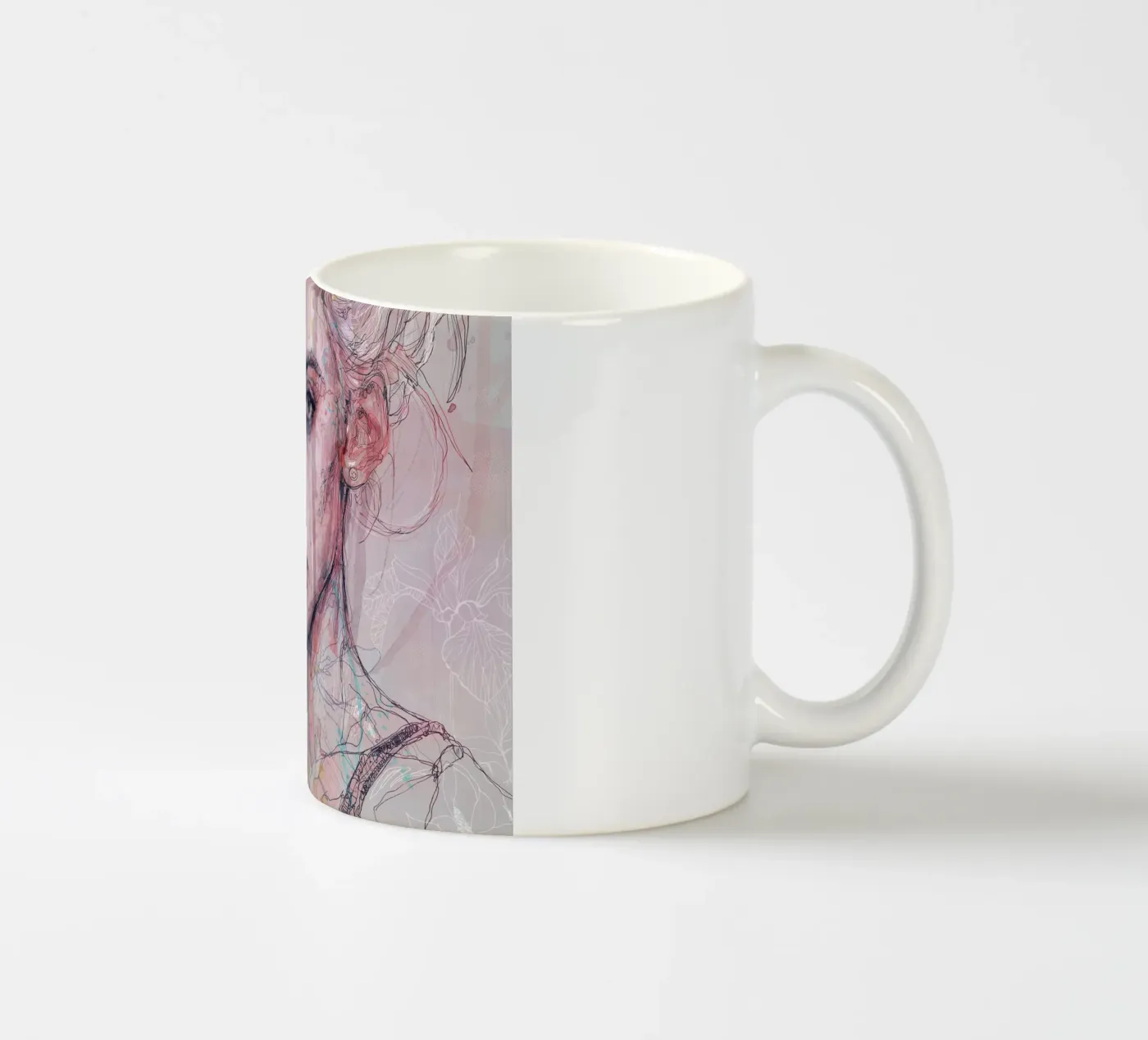 sì tazza in ceramica da Giulio Iurissevich