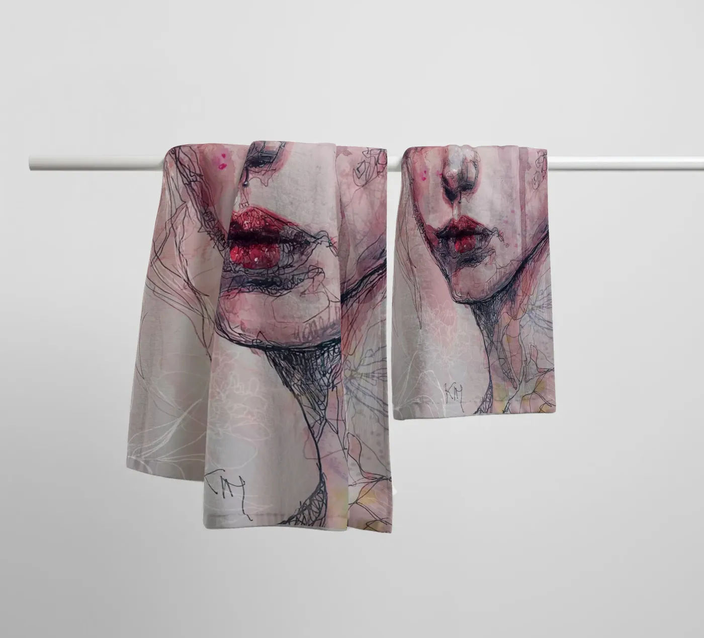 ja badhanddoek van Giulio Iurissevich