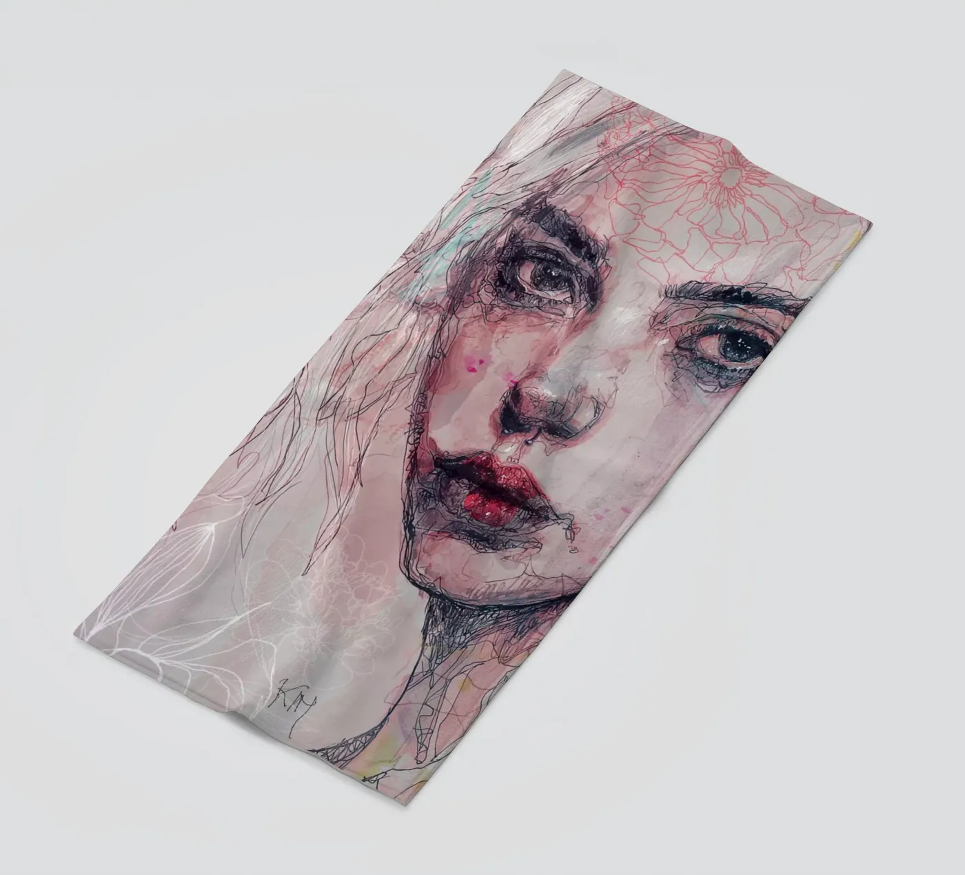 ja Strandtuch von Giulio Iurissevich