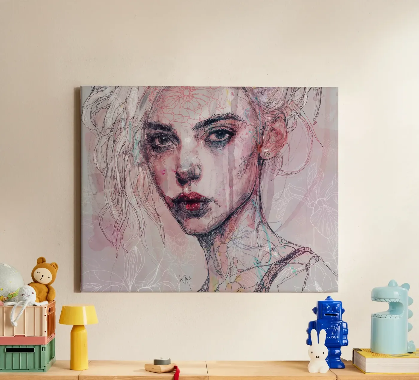 sì tela da Giulio Iurissevich