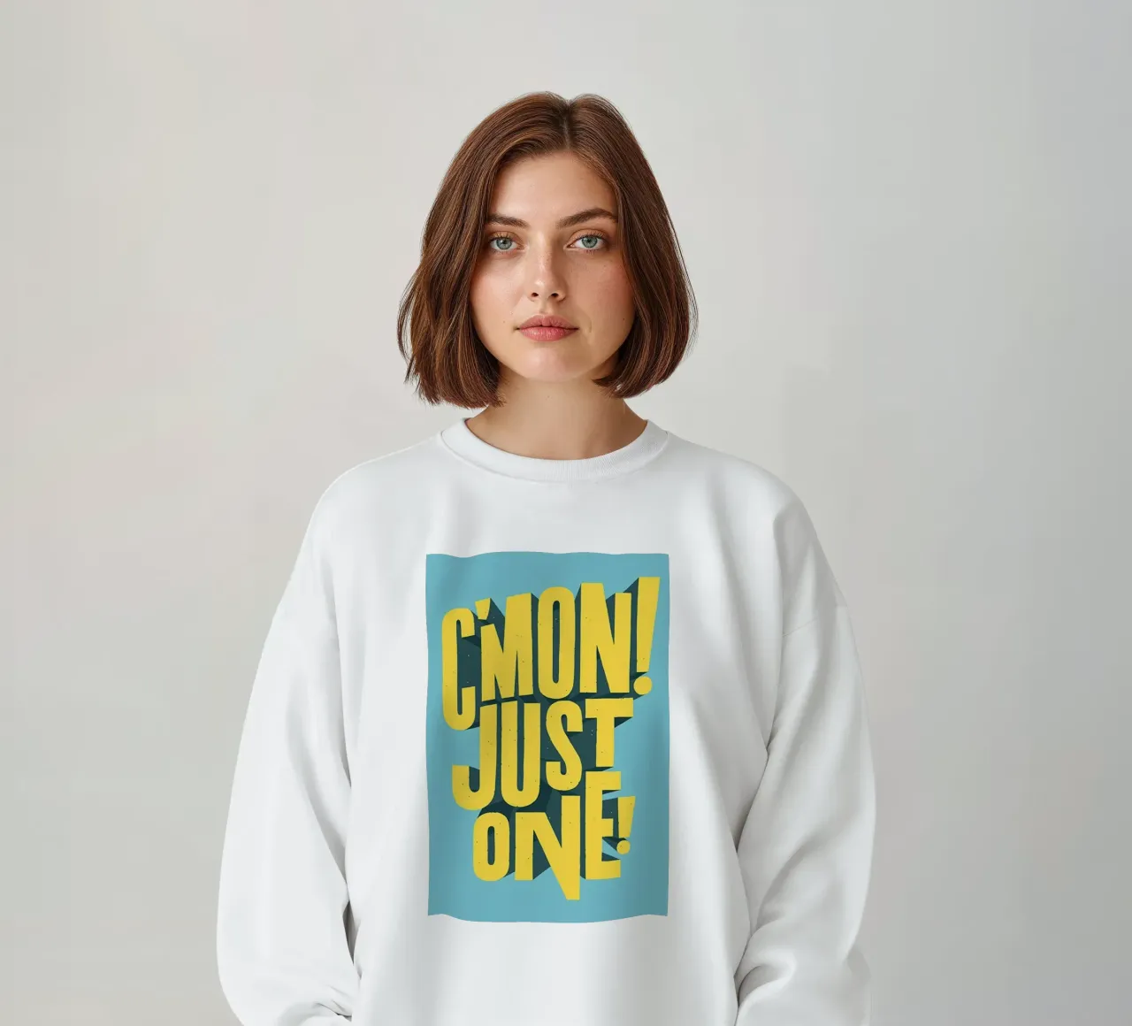 Dai, solo uno felpa da art quots shop