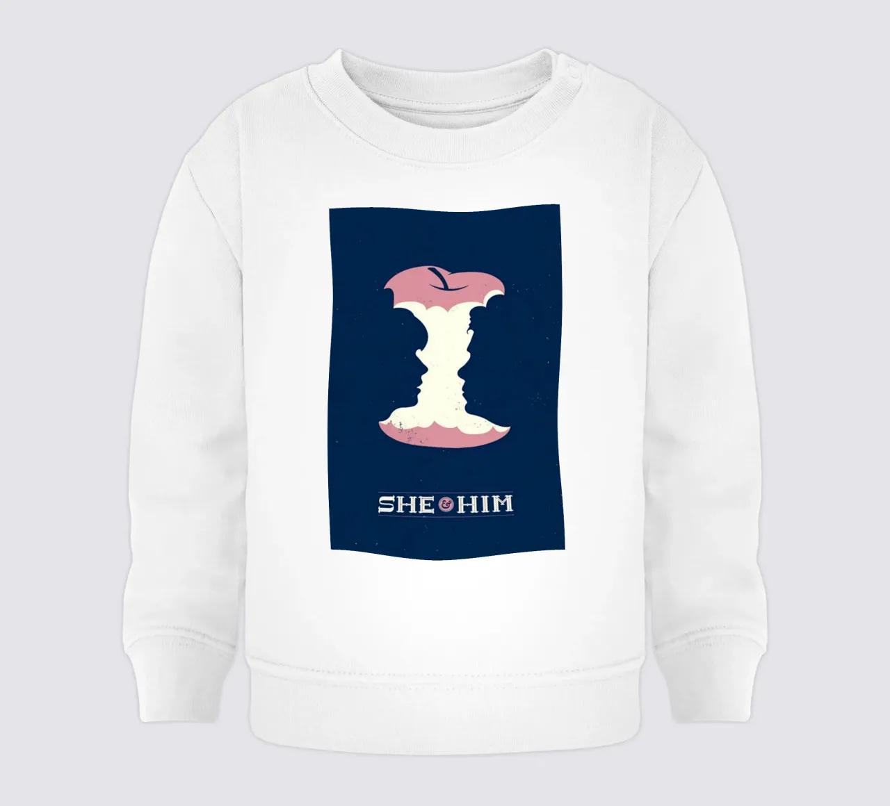 lei e lui felpa neonato da art quots shop