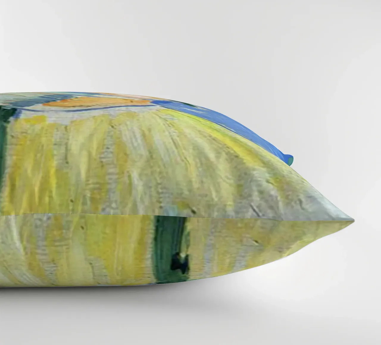 dipinto di un vecchio con i baffi cuscino da briyan shop