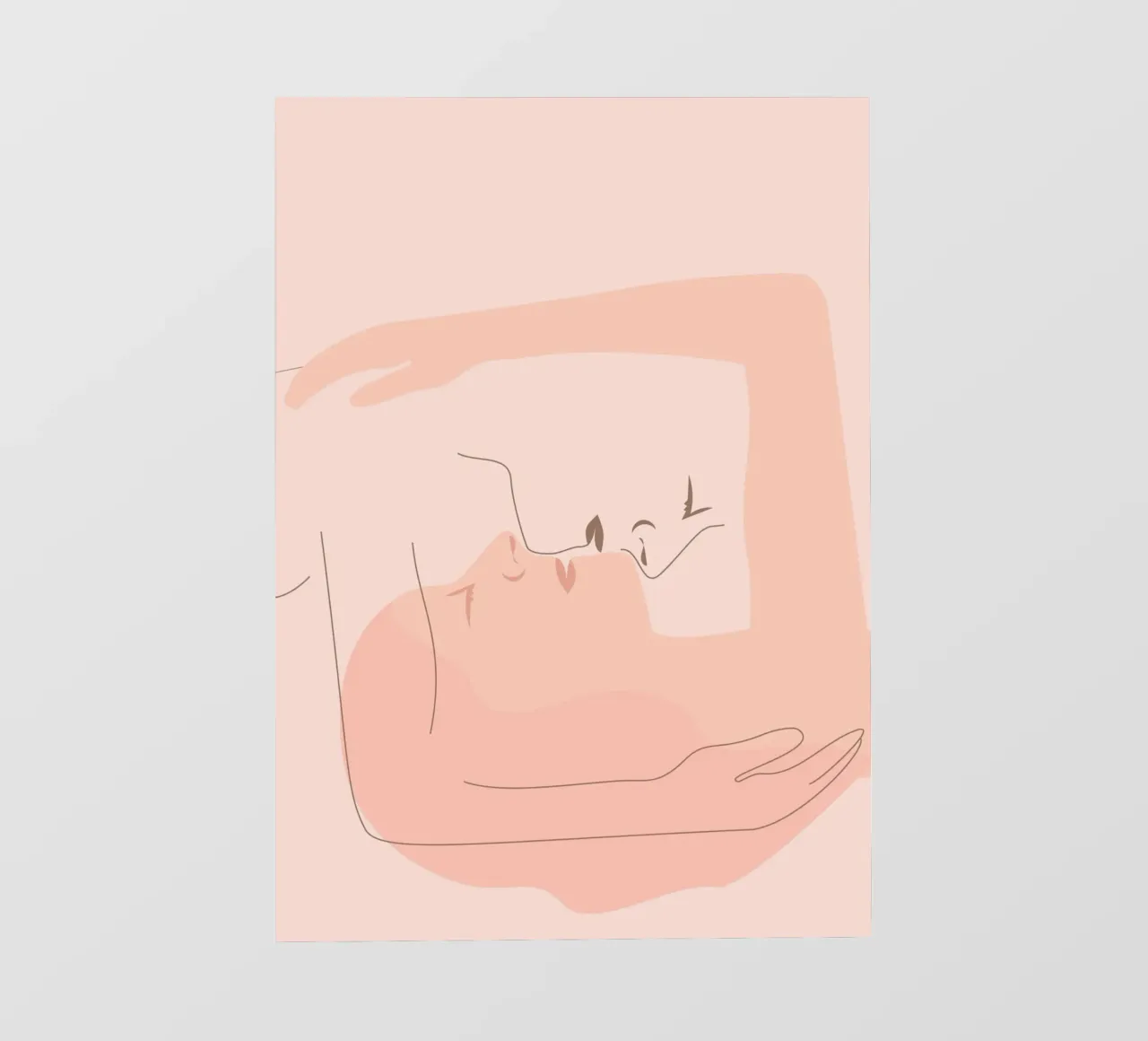 hold me tight. (the touch of my soul) pellicola backlit da FRICKE DESIGN