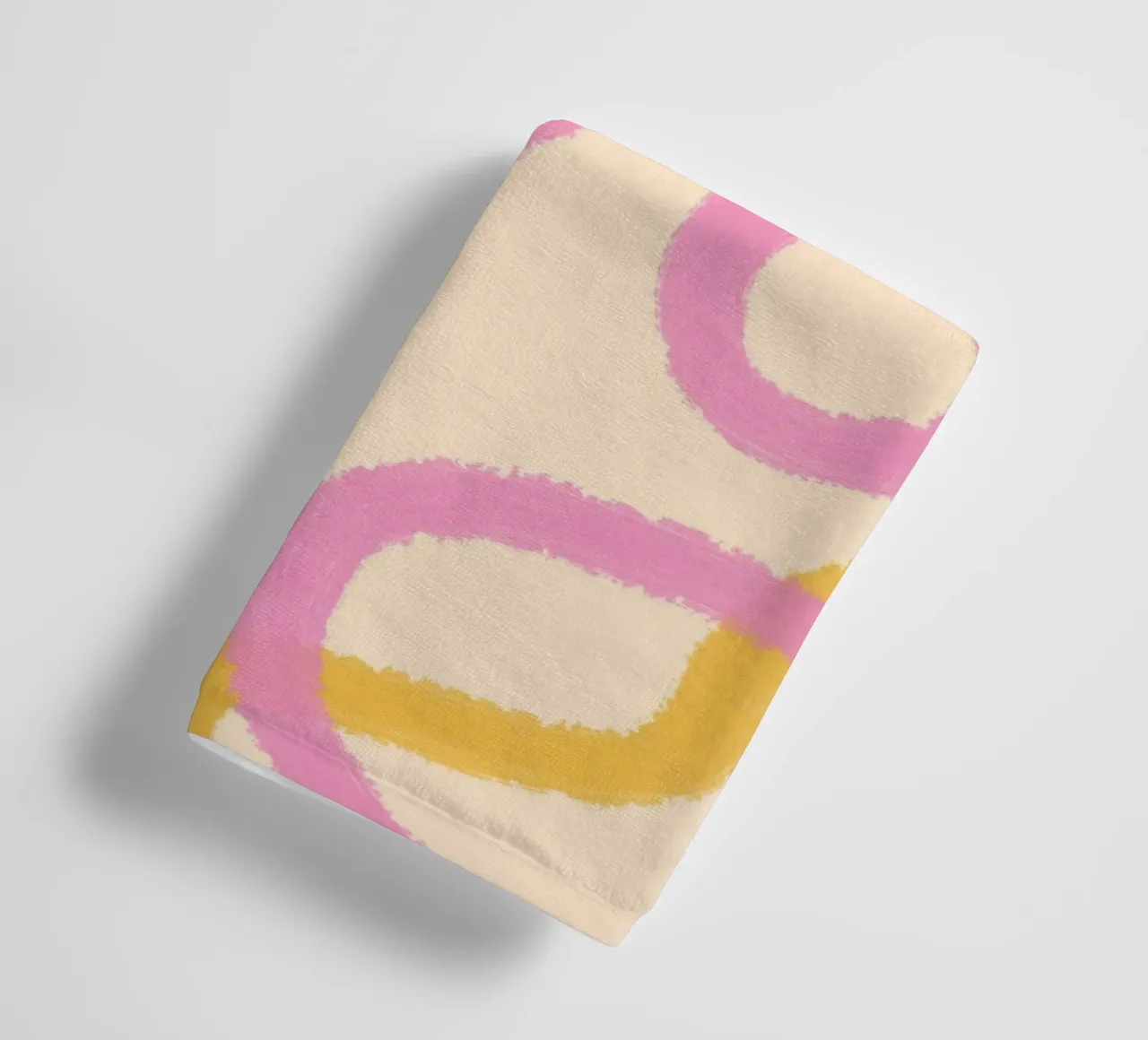 Line Colorful Abstract towel by galihstudio