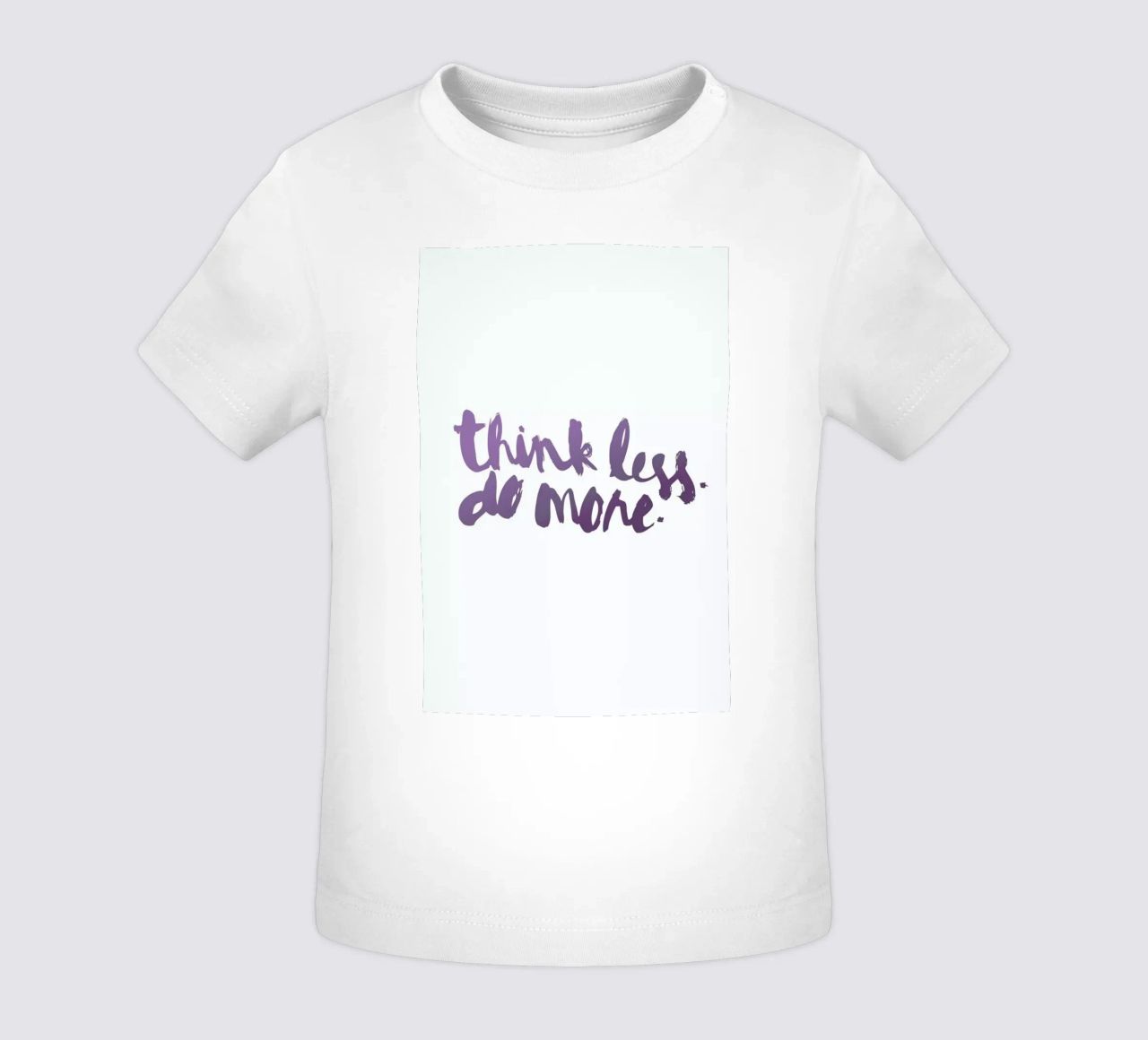 Think Less maglietta neonato da Dead Language