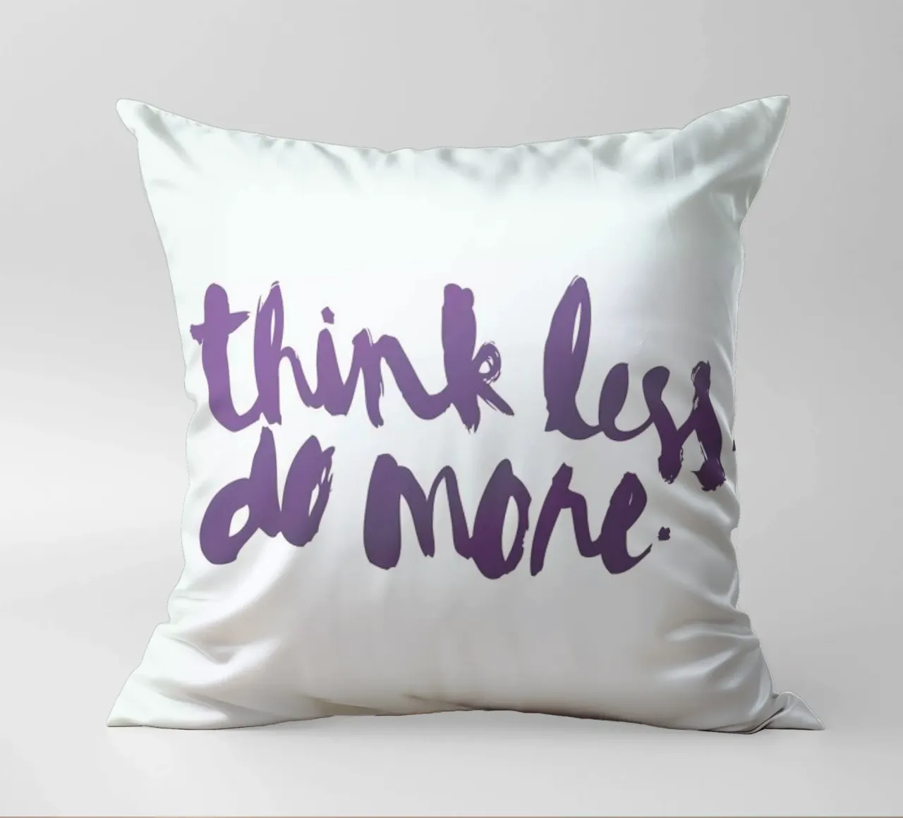 Think Less cuscino da Dead Language