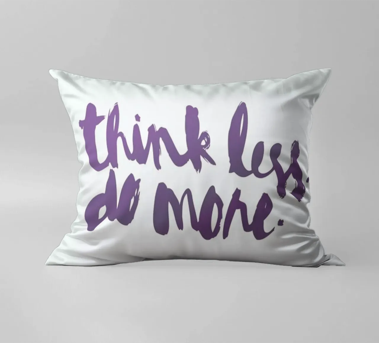 Think Less cuscino da Dead Language