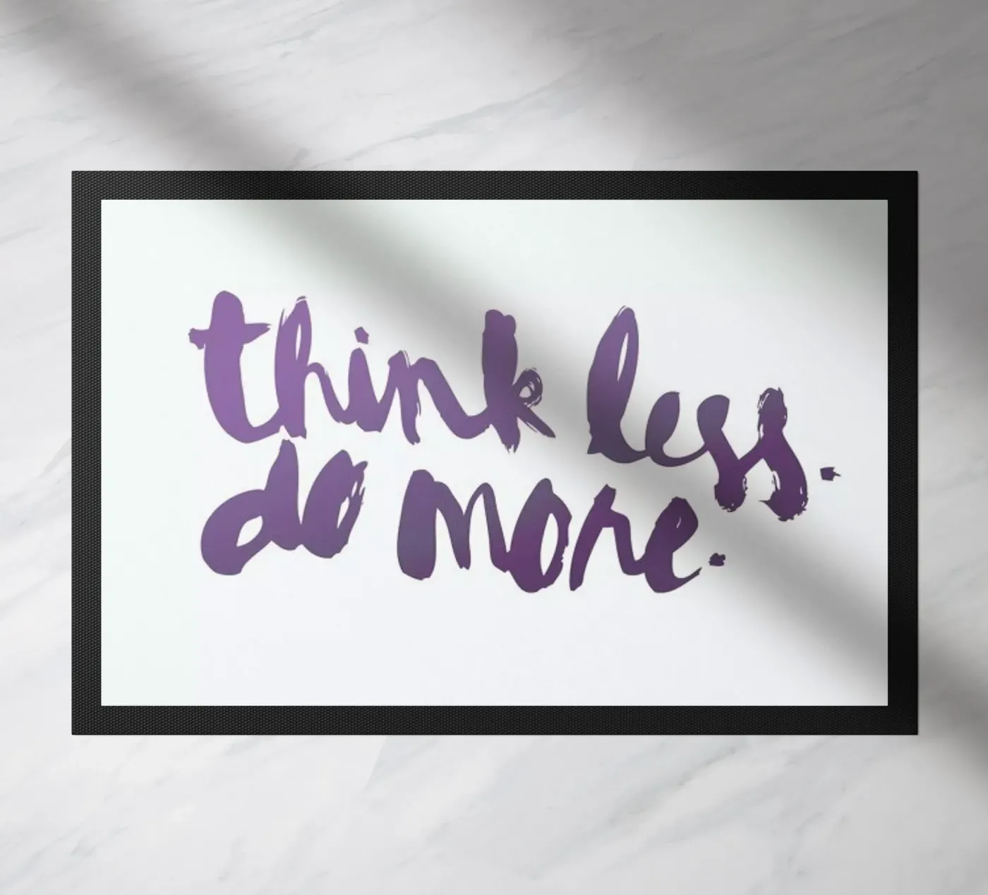 Think Less deurmat van Dead Language