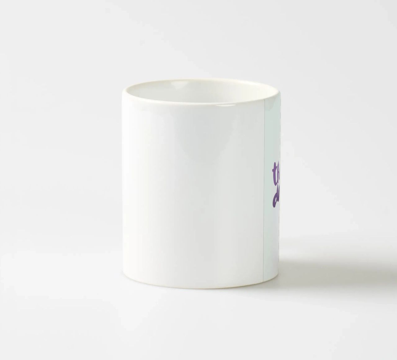 Think Less tazza in ceramica da Dead Language