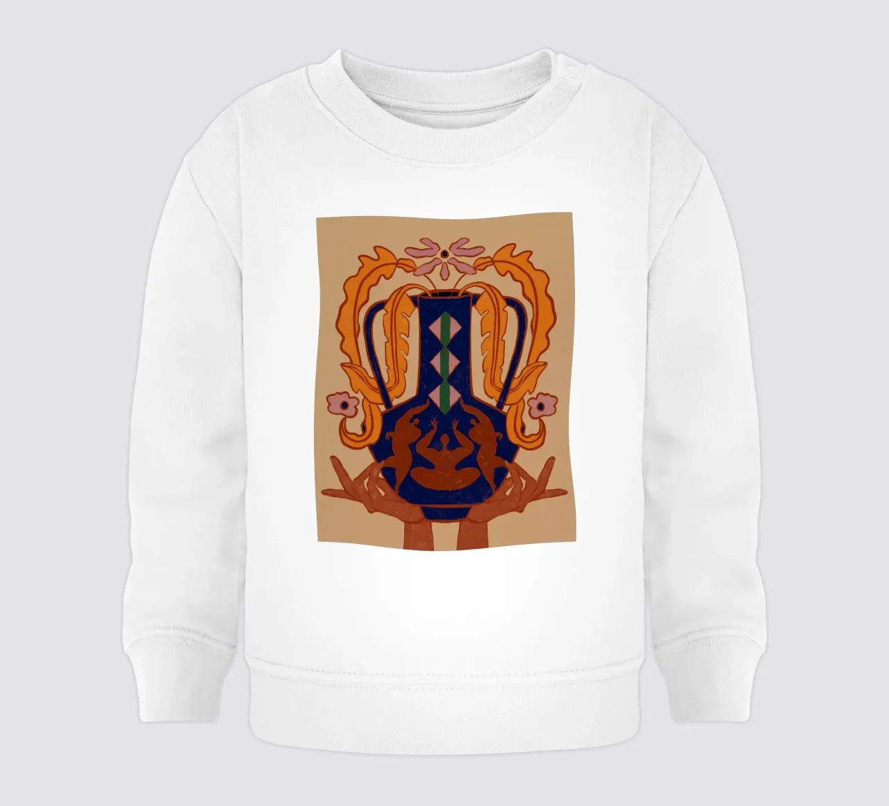 Vessel Collection, Blossoming felpa neonato da Arty Guava