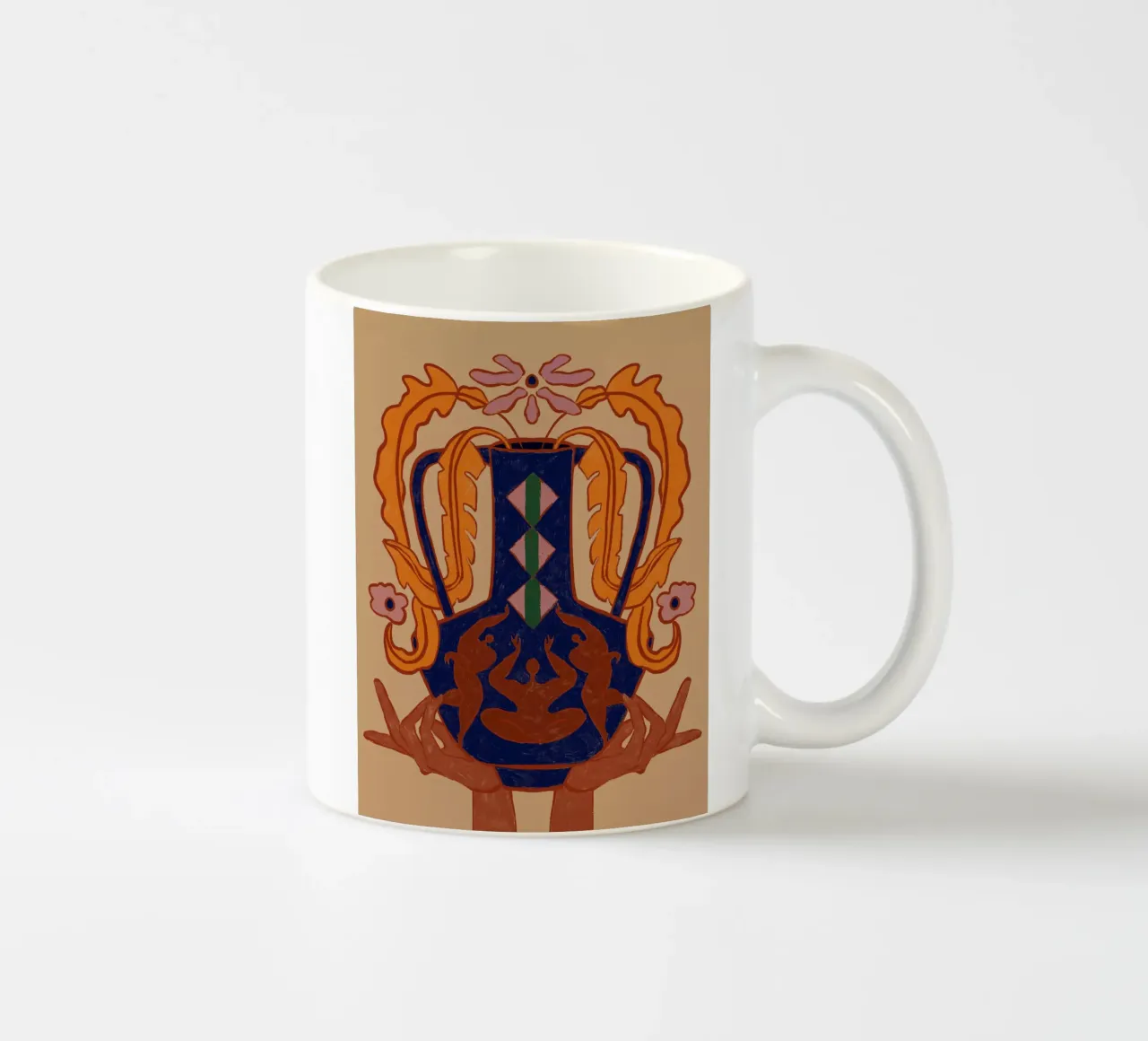 Vessel Collection, Blossoming tazza in ceramica da Arty Guava
