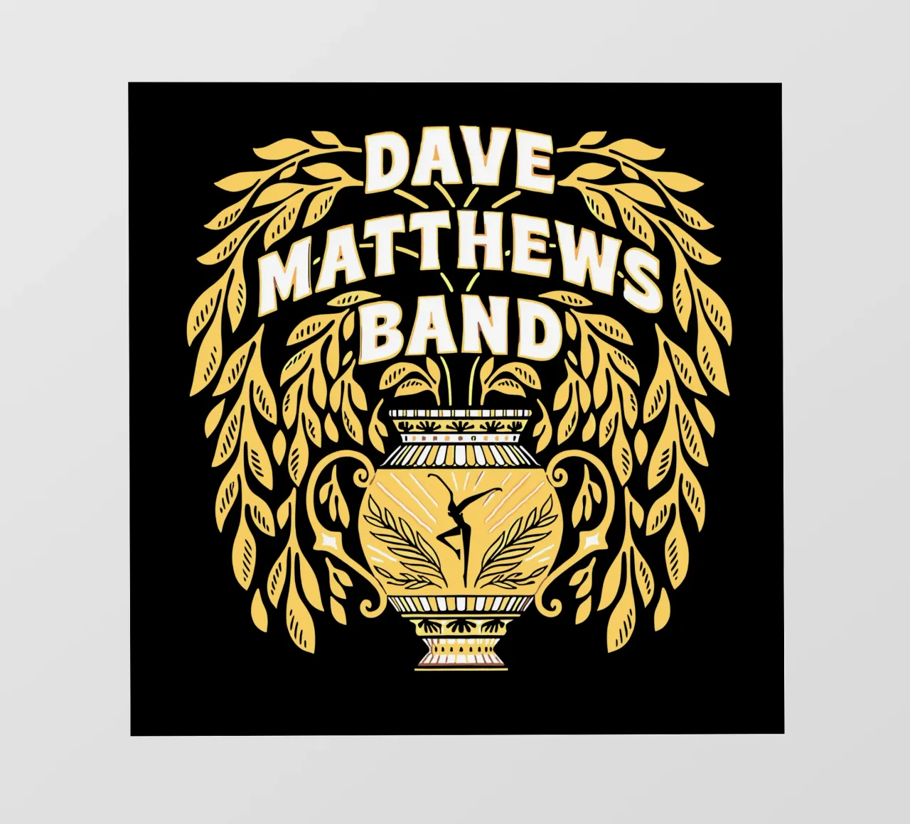 Canotta Vase da donna - dave matthews pellicola backlit da andrea boceli