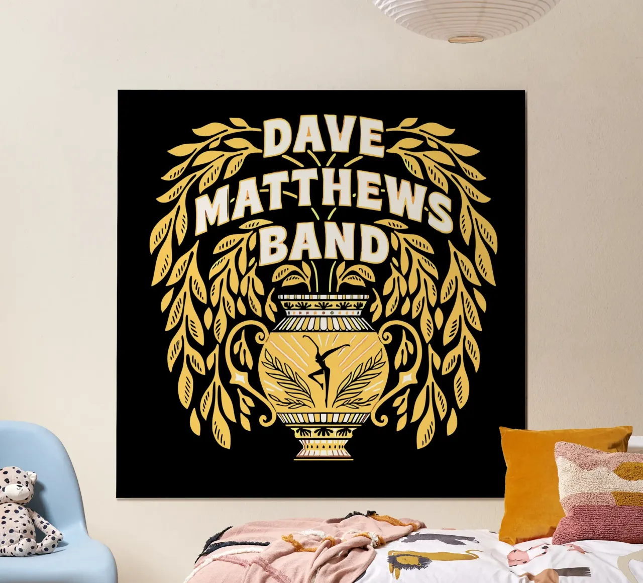 Canotta Vase da donna - dave matthews poster con telaio in plastica da andrea boceli